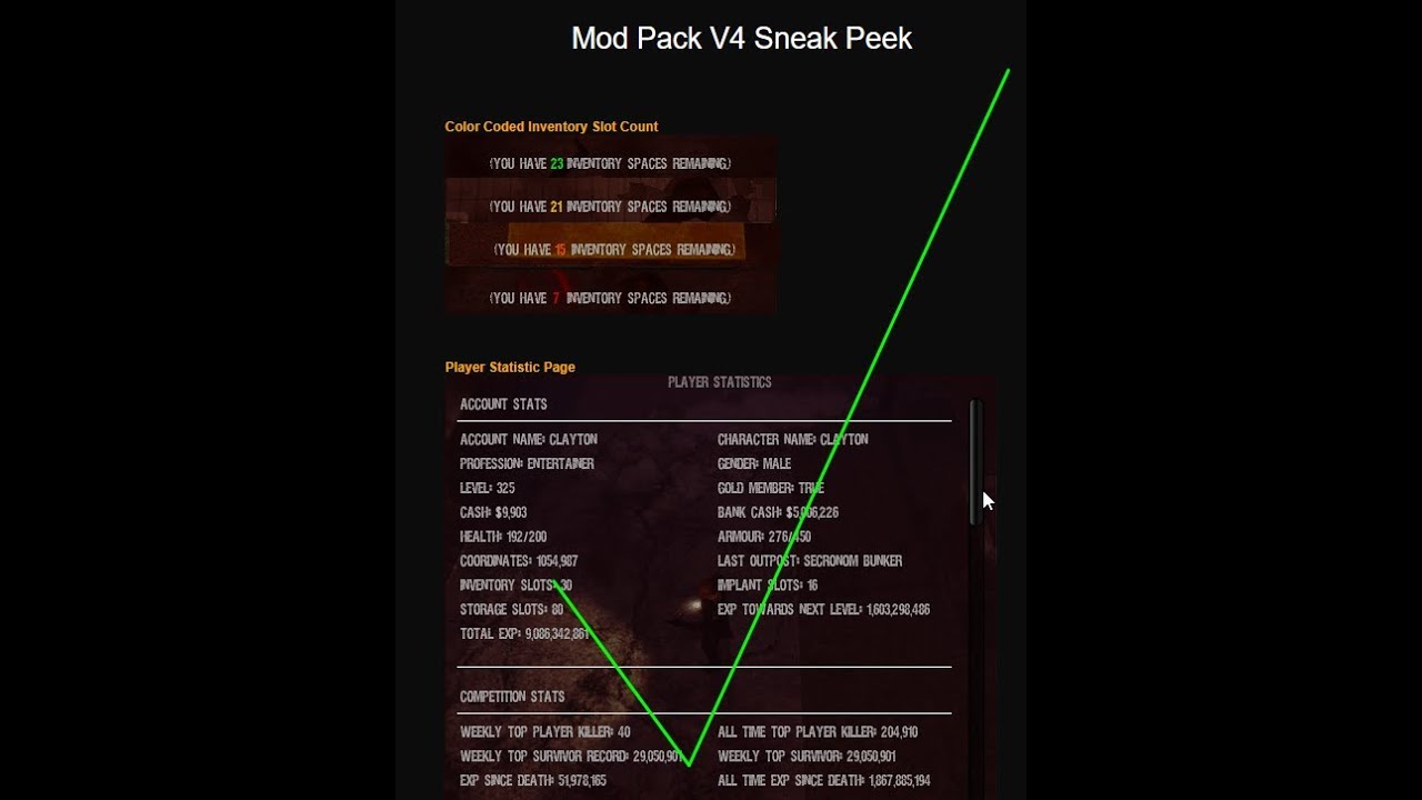 Dead Frontier: v4 Mod Pack Is Back! AdminPwn Showing Signs of Life!