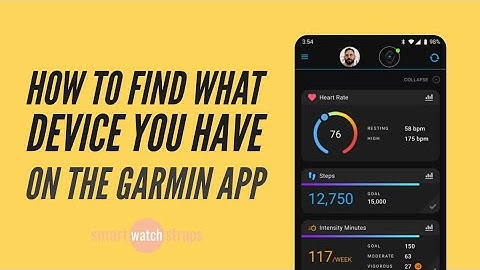 How To Find Out Which Model of Garmin You Have