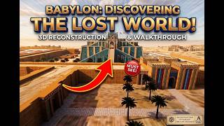 🏛️✨Rebuilding The Tower of Babel: Great Ziggurat of Babylon in 3D