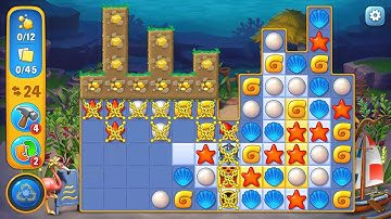 Fishdom level 133 Gameplay (iOS Android)