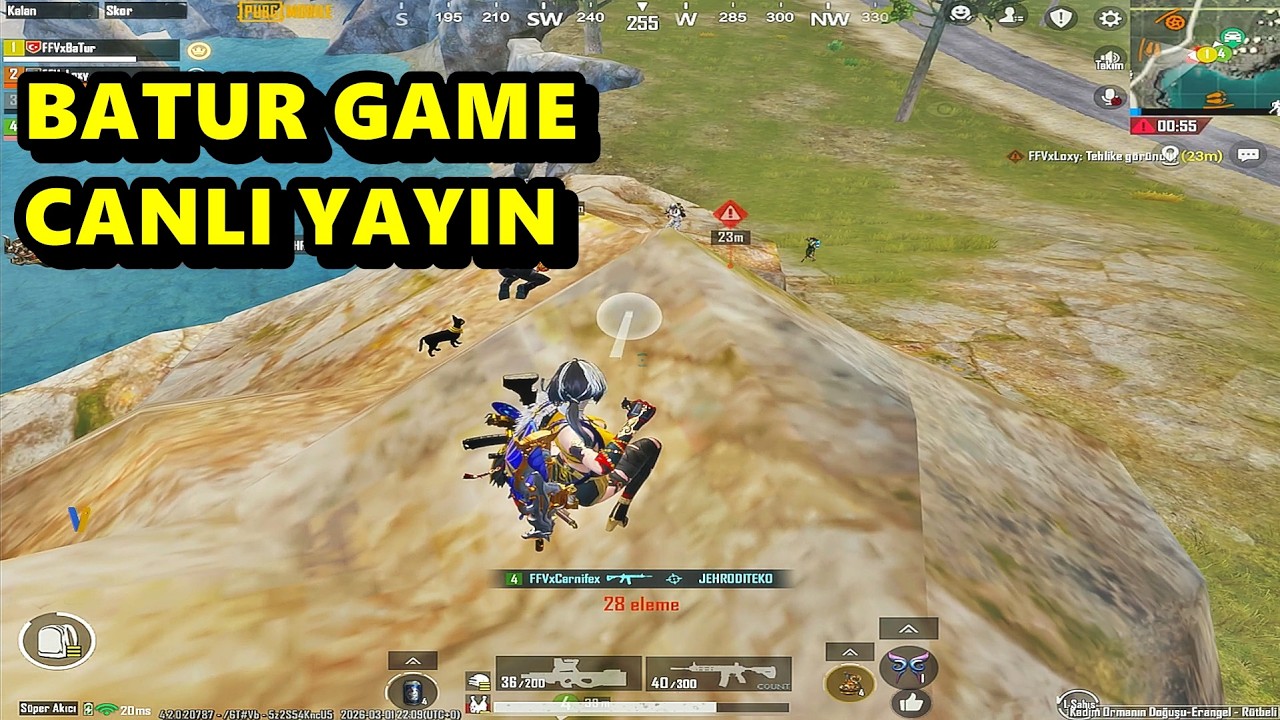 🔴  Yeni Mod Rank kasıyoruz  Canlı Yayın Conqueror  FFW Team Full Rush