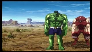 Hulk vs Juggernaut - Avengers Disk Wars