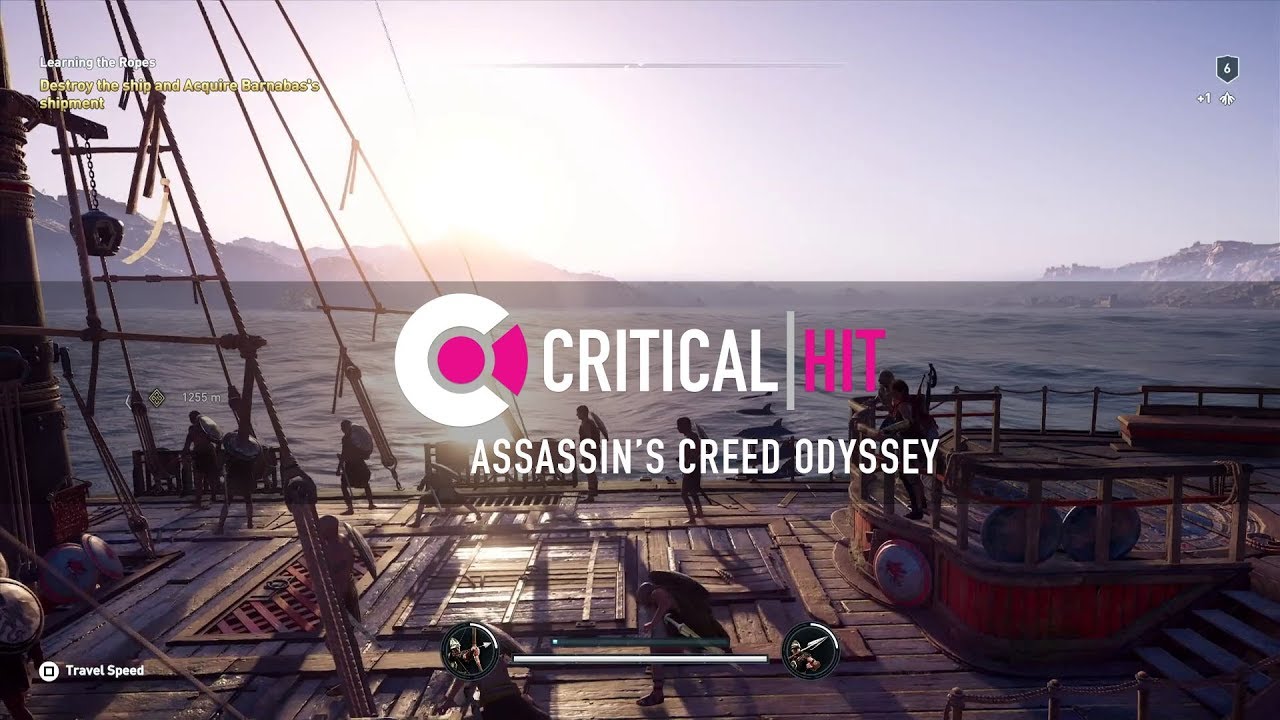 Assassin's Creed Odyssey - Sailing with Dolphins gaming logo