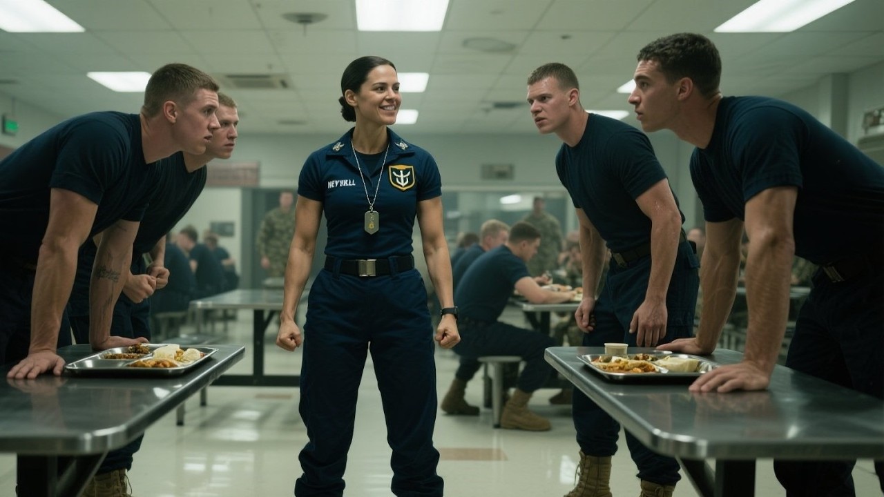 Five Recruits Cornered Her in the Mess Hall—Half a Minute Later They Discovered She Was a Navy SEAL