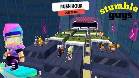 All Fail 😈 Pro vs legend | stumble guys Rush Hour | #stumbleguys #viral