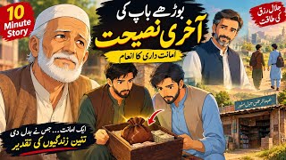 The Old Father's Final Advice ❤️ | A Heart-Touching Islamic Moral Story | 2D Ghibli Style