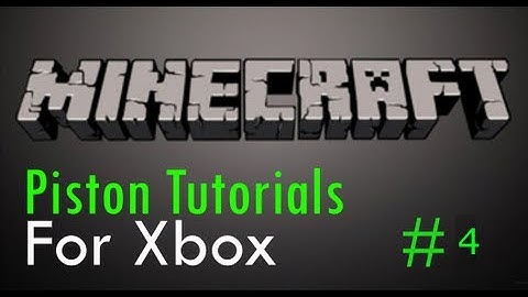 Automatic Wheat farm Tutorial xbox 360 #4 Piston Tutorials