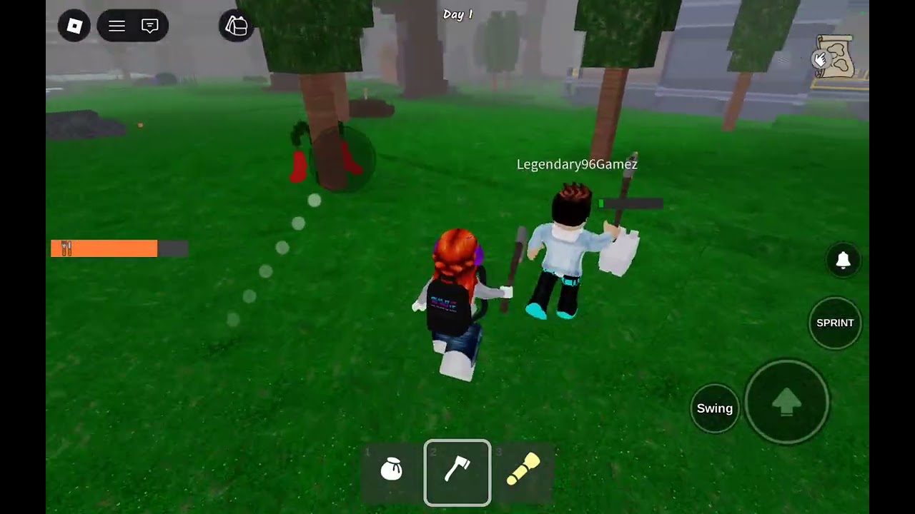 Playing 99 Nights in the Forest 