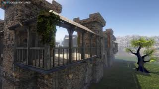 3DModels-Textures: Medieval Castle