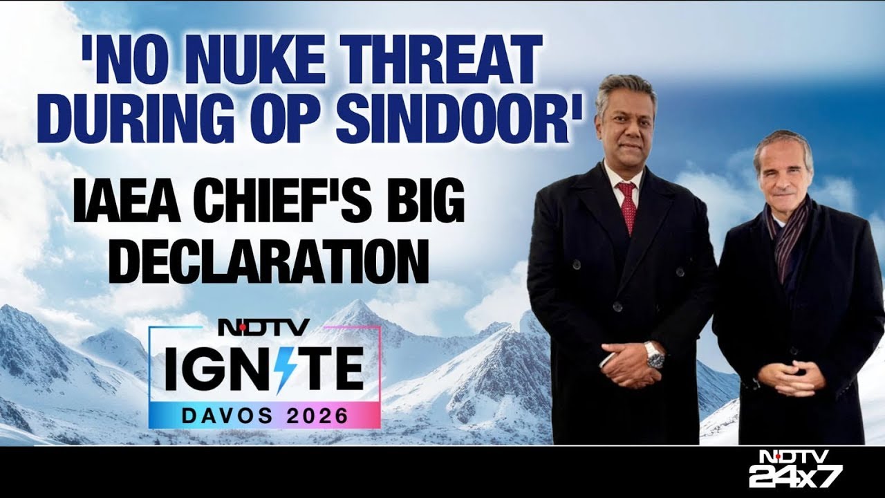 Davos 2026 LIVE | 'No Nuke Threat During Operation Sindoor': IAEA Chief's Big Declaration