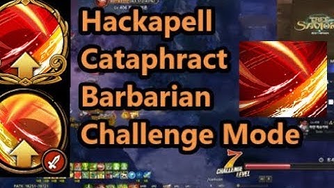 [Final Rebalance] AoE: Full Offensive Hackapell - Tree of Savior