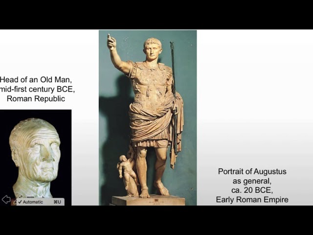 Portrait Of Augustus As General From Primaporta
