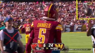 Jayden Daniels Highlights Vs Browns Week 5 2024