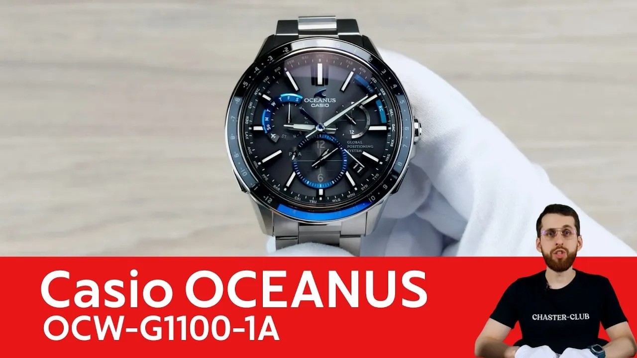 Titanium & Sapphire Perfection / Casio Oceanus OCW-G1100-1A - YouTube