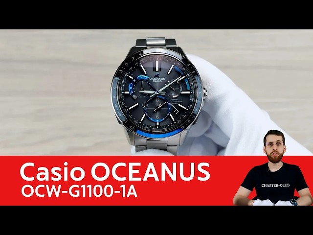 Titanium & Sapphire Perfection / Casio Oceanus OCW-G1100-1A - YouTube
