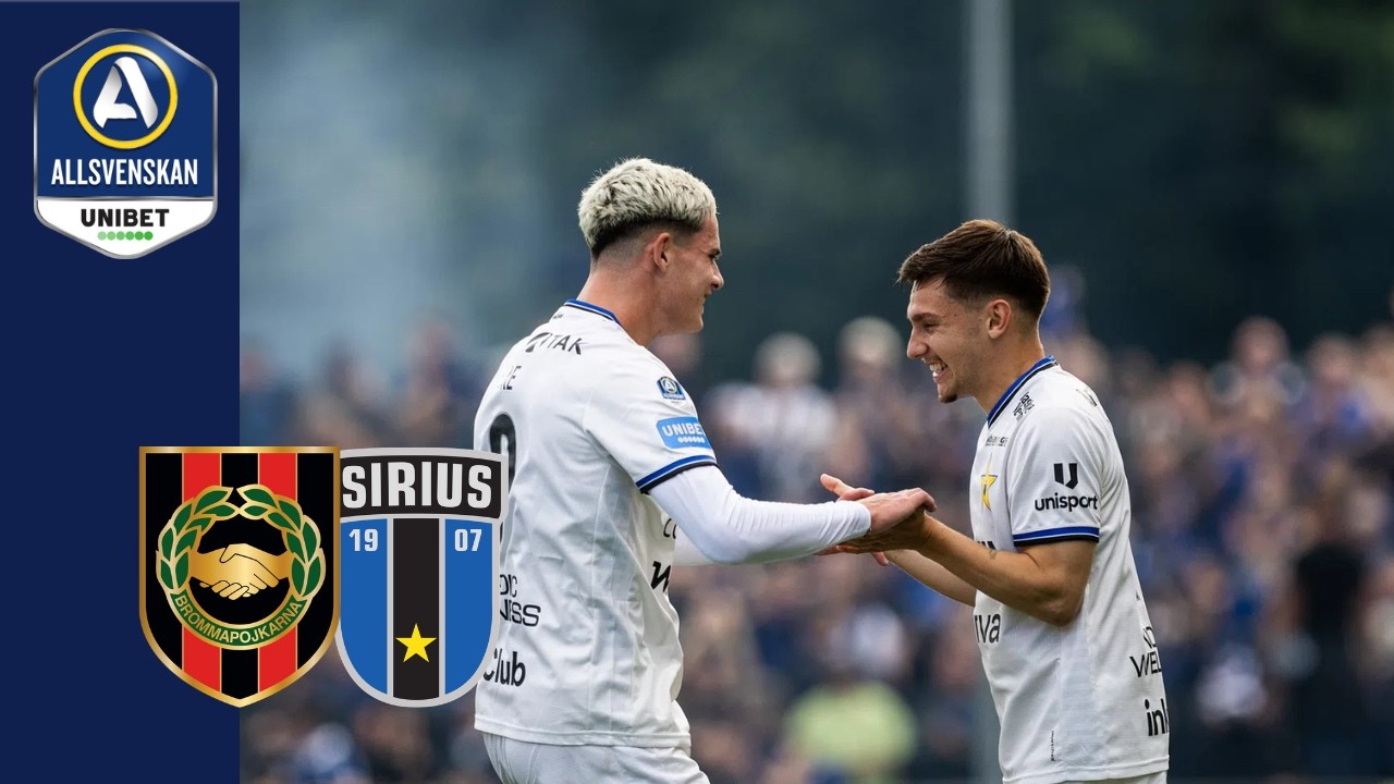 IF Brommapojkarna 1–2 IK Sirius full highlights