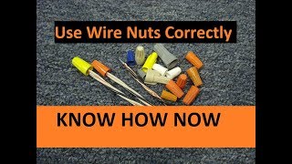 How to Use Wire Nuts