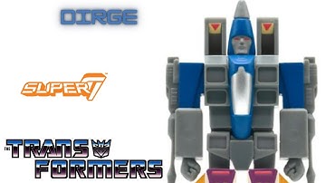 Transformers G1 Dirge Figure Review