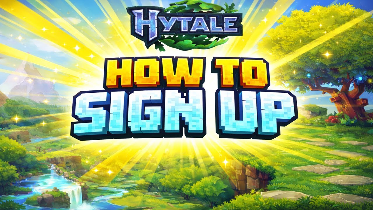 Как зарегистрироваться в HYTALE (пошаговая инструкция)