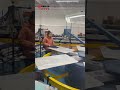 Customer testing the oval machine before delivery,Satisfied with Chendi machine!