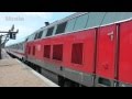 Nord-Ostsee-Bahn (BR 223) und InterCity (BR 218) in Niebüll thumbnail