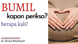 Download Lagu Kapan Periksa Kehamilan ke Dokter? Berapa kali Periksa? | #tanyadoktergrace MP3