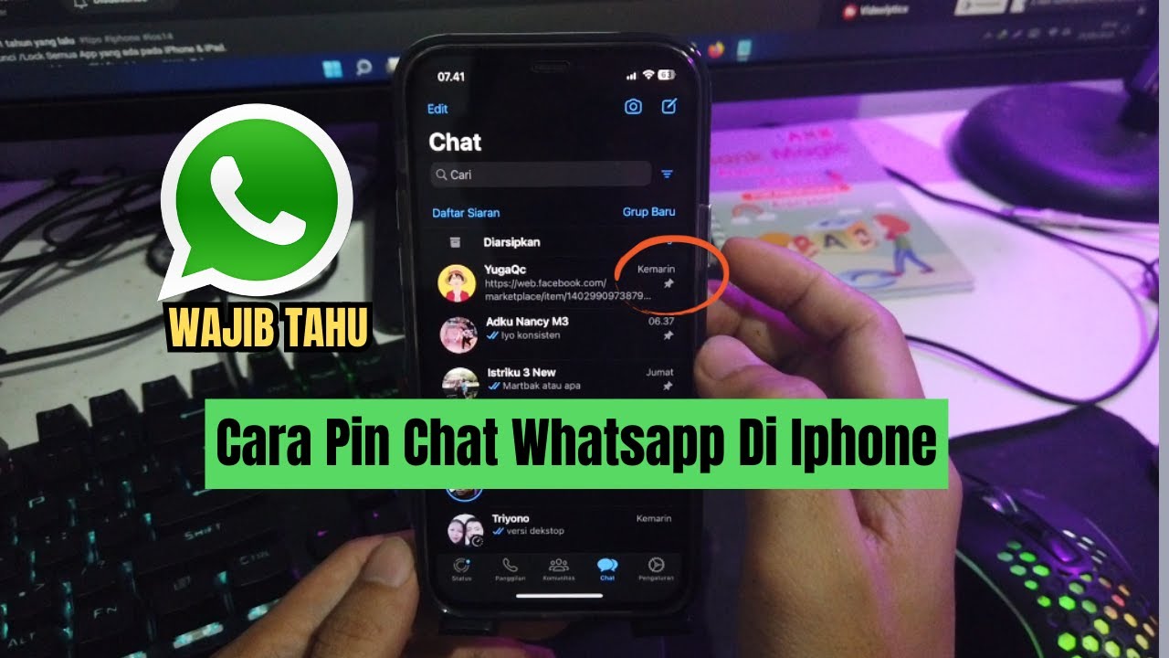 Pin Chat Whatsapp