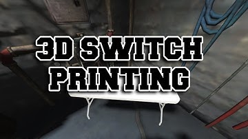 3D SWITCH PRINTING | FIVEM SCRIPT (ESX & QB-CORE) | SW3RV DESIGNS