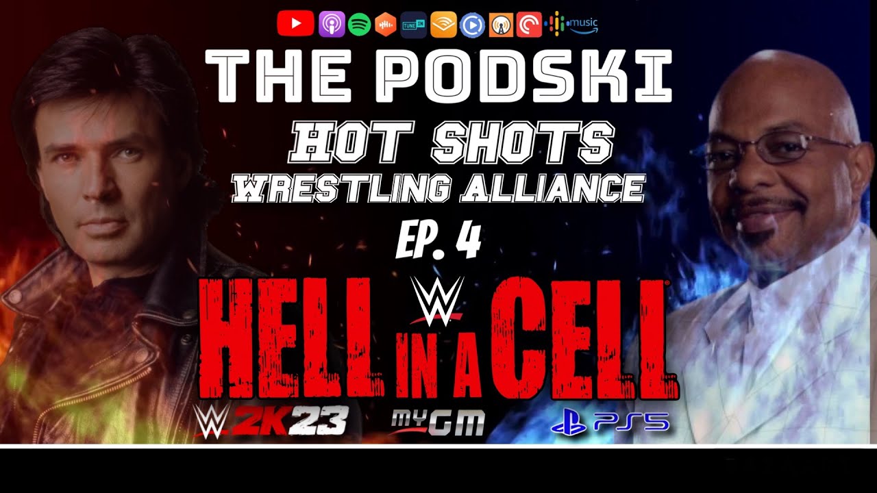 Ep. 49 Hot Shots Wrestling Week 5 Hell In A Cell - WWE 2k23 MyGM Mode