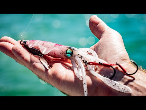 The Ultimate Squid - The Most Life-Like Squid Lure Action In The