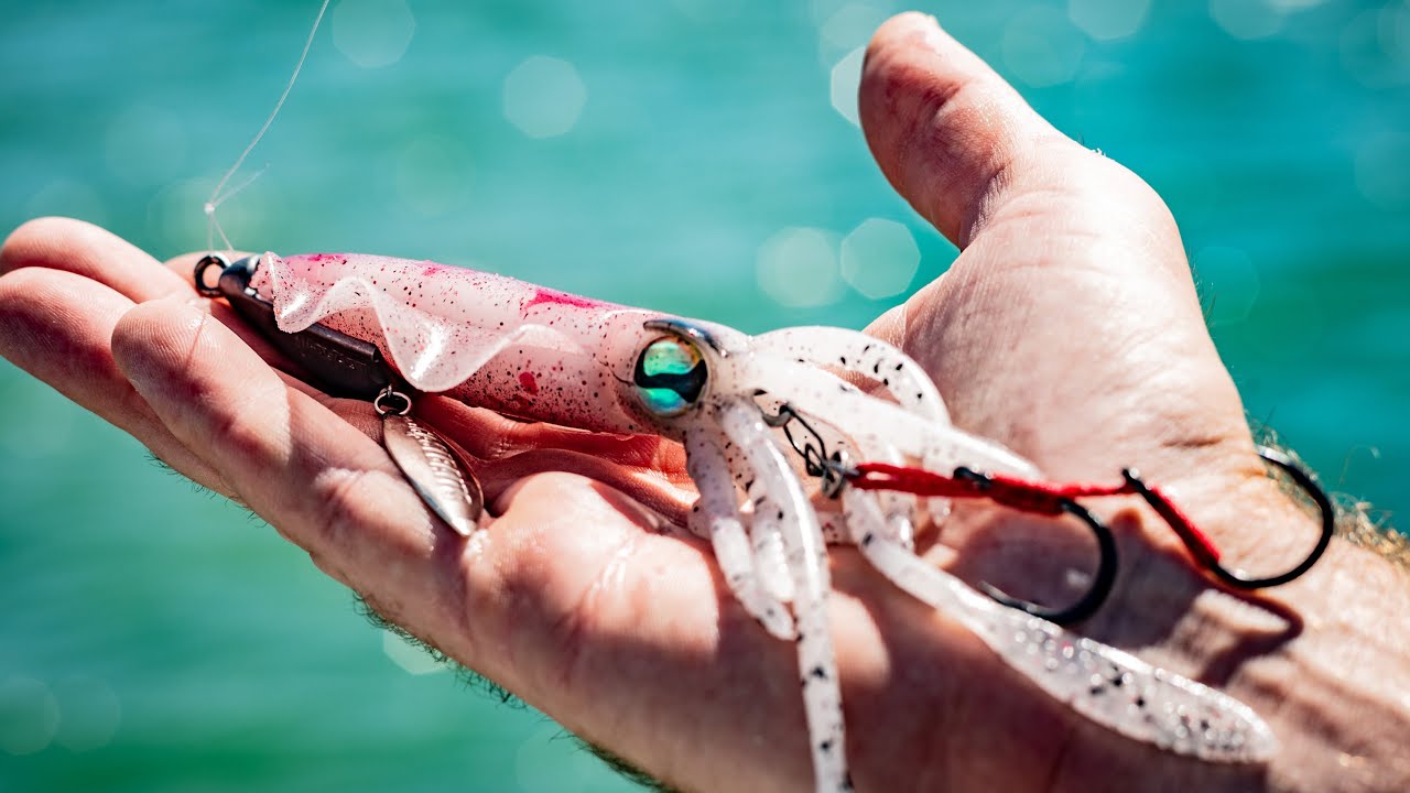 The Ultimate Squid - The Most Life-Like Squid Lure Action In The World!
