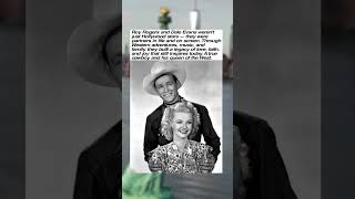 "Roy Rogers & Dale Evans: The Cowboy and His Queen ❤️🤠"