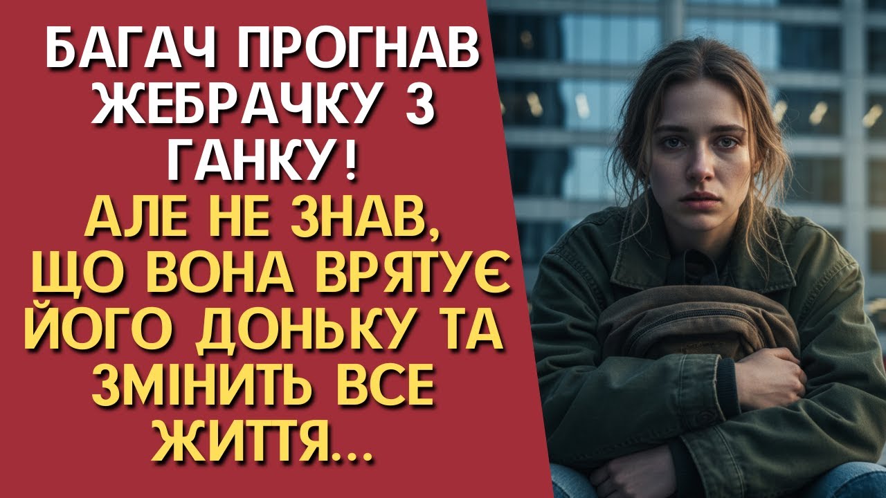 Мільйонер прогнав жебрачку, але вона врятувала його доньку та змінила все життя...