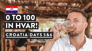 EMPTY STREETS & WINE TASTING IN HVAR ISLAND | Stari Grad | Sail Croatia Day 5 & 6 of 8