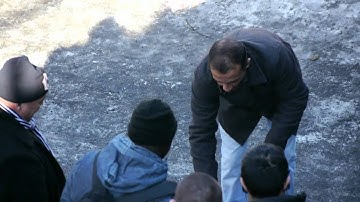 Three shell game at Vaterland, Oslo