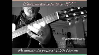 Video thumbnail of "Canzone del pescatore (cantata dei pastori-musica popolare) Alfonso Calandra"