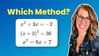 Solve Quadratics Faster: Choosing the BEST Strategy
