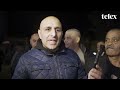 Tüntetők zavarták meg Lázárt, aki szerint Magyar Péter uszítja a cigányokat a magyarok ellen