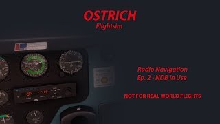 Radio Navigation Part 2 - ADF and NDB in Use
