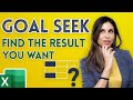 Excel Goal Seek Explained in Simple Steps