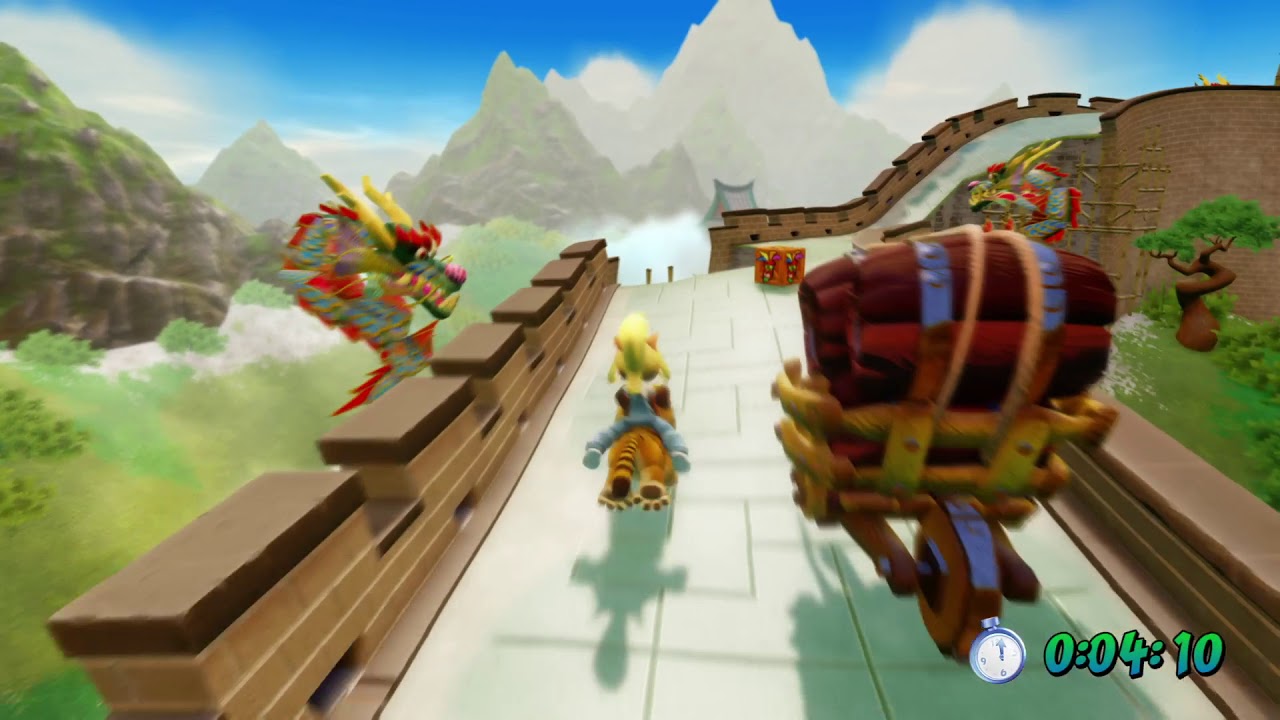 Crash Bandicoot N. Sane Trilogy fast run HD