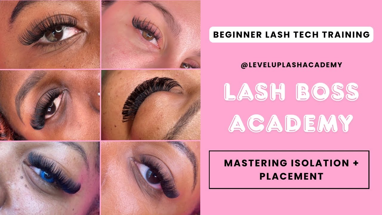 BEGINNER LASH TIPS | LASH ISOLATION + PLACEMENT | LASH BOSS ACADEMY