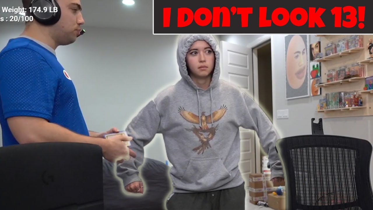 Maya's upset she looks young