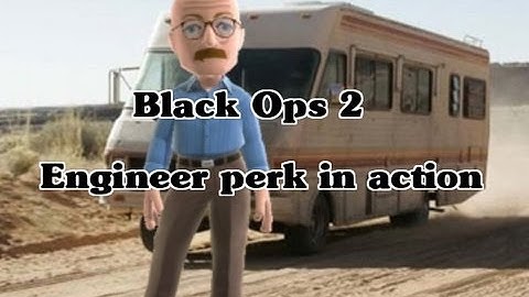 Black Ops 2 engineer perk in action (Xbox 360)