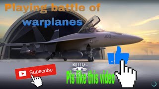 Battle of warplanes online game screenshot 2