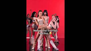 Sophia’s shocked face 😭 || #katseye