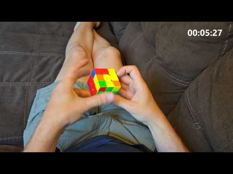 Cubing solve PB 10.225s