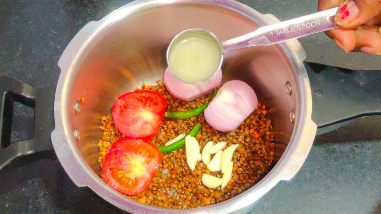 Tadkewali masoor dal