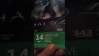 Free Xbox  live gold gold 14 day Trlal