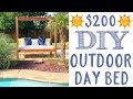 DIY Outdoor Day Bed